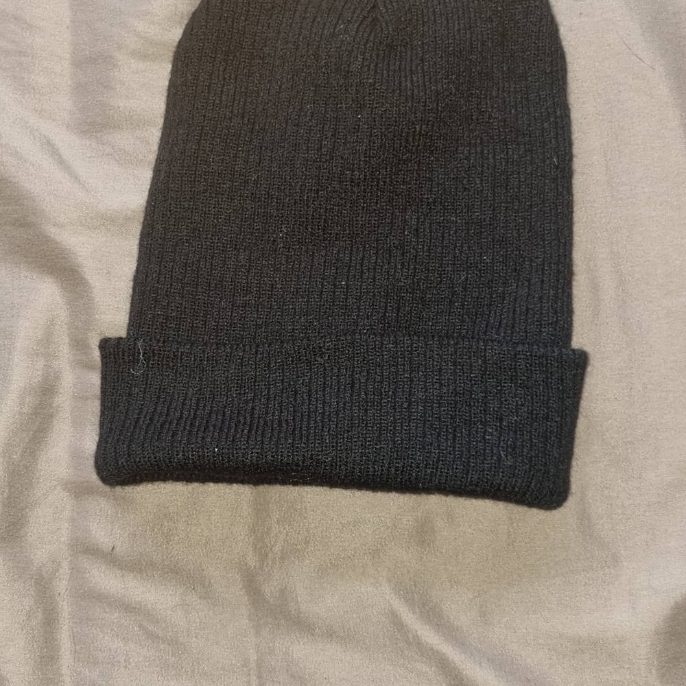 Black Knit Beanie